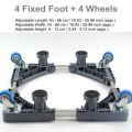 Universal Base Fridge Stand with 4/8 Strong Feet Multi-Functional Adjustable Base  Dryer, Washing Machine and Refrigerator Base Stand with 4/8 Strong Feet. 