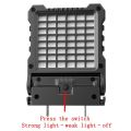 New Angle Adjustable LED Work Light Super Bright Rotatable Outdoor Searchlight Long-Lasting Strong Light Durable Portable Work Lights 12-72V Li-ion Battery. 