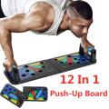 Push Up Board System, 12-in-1 Body Building Exercise Tools Workout Push-up Stands, Portable Bracket Board System, for Men Women Home Fitness Training. 