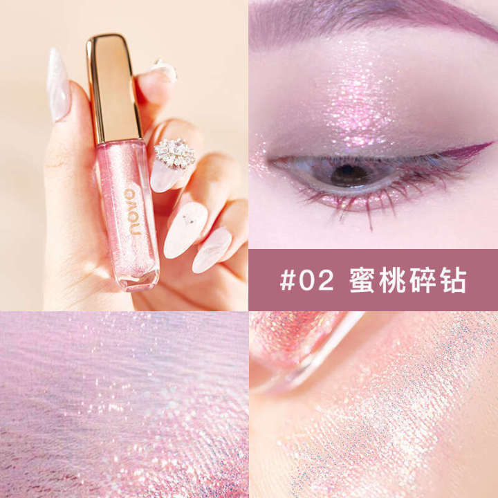 NOVO5460%20Crystal%20Sparkling%20Fine%20Shimmering%20Glitter%20Bursting%20Aegyo-sal%20Highlighter%20Single%20Color%20Eyeshadow%20Liquid%20-%20Image%204