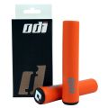 FORIDE ODI 2 Pair Bicycle Grip Silicone Handlebar Grips Shock-Absorbing Soft Mountain Bicycle Grip Bike Blue & Orange. 