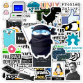 Developers Programming Languages Stickers Logo Github Go Python Linux DIY Toy Gift Decorative Decal for Phone Laptop Waterproof. 