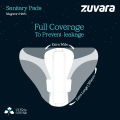 Zuvara Sanitary Pads - XXL - 350 mm (Pack of 18) -  Ultra+. 