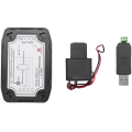 fasdaga 2X AC Single Phase Watt Energy Meter RS485 Modbus 220V 100A Voltage Current Frequency Power Factor Kwh Meter. 