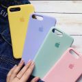 Apple iPhone 7 Plus / 7+ / iPhone 8 Plus / 8+ (Same Size)  Liquid Silicone Soft Cover Case | Microfiber Inside. 