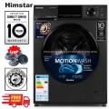 Himstar 12 KG DD Technology Fully Automatic Washing Machine HW-12FJFB1DTK/NJ inverter technology with 10 years warranty. 