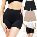 Pack of 2 Black Seamless Slip Short/Slacks For Women. 