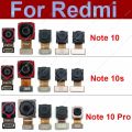 NEW Front Rear Camera For Xiaomi Redmi Note 10/Note 10S/Note 10 Pro Back Main Front Facing Camera Module Flex Cable Repair Parts 10S. 
