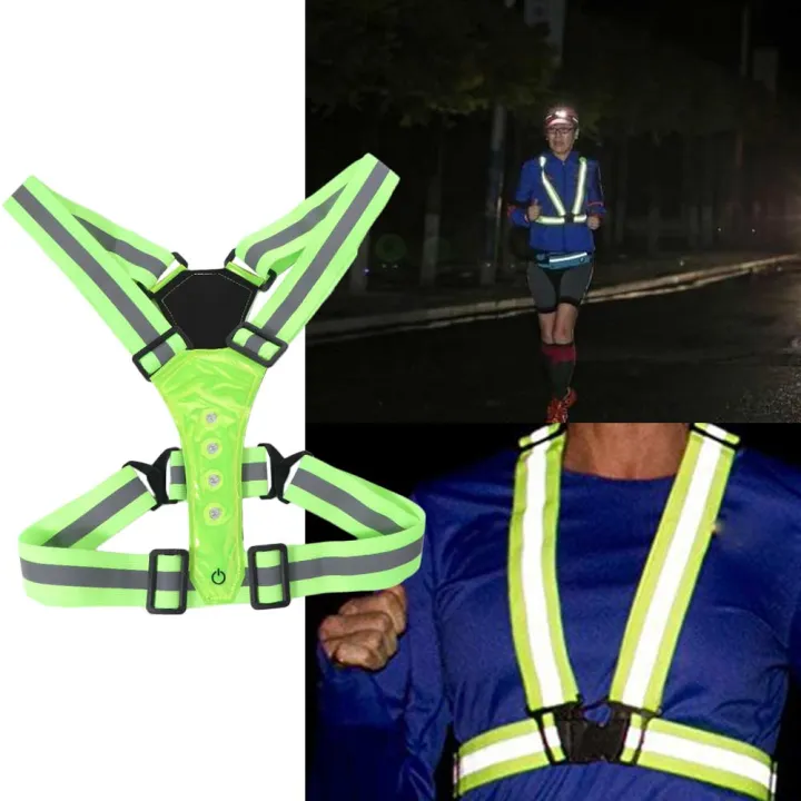 Work%20Fishing%20Sports%20Vest%20LED%20Reflective%20Vest%20Double-sided%20Lighting%20High%20Visibility%20Night%20Running%20Light%20Up%20Vest%20Night%20Warning%20Adjustable%20Waist/Shoulder%20Running%20Gear%20Cycling%20-%20Image%205