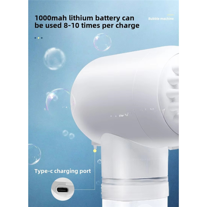 Waterproof%20Rechargeable%203%20Modes%20Automatic%20Pet%20Bubble%20Bath%20Machine%20White-SPA%20Massage%20Tool%20for%20Cat%20Grooming%20for%20Small%20Pets%20-%20Image%202