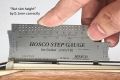 Hosco H-SG-G Step Gauges - String Action & More - Luthier Tools. 