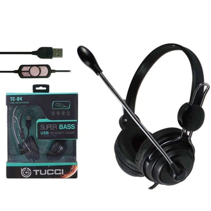 DIADEMA COMPUTADOR USB TUCCI JV-TC-Q4 YAPO