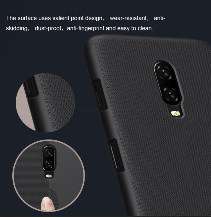 Nillkin%20Super%20Frosted%20Shield%20Matte%20Cover%20Case%20For%20Oneplus%206T%20-%20Image%202