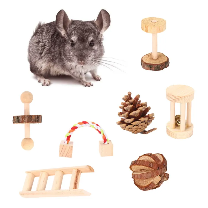 NAMUNY%2010%20Pcs%20Set%20Hamster%20Chew%20Toys%20Natural%20Wooden%20Gerbils%20Rats%20Chinchillas%20Toys%20Accessories%20Dumbbells%20Exercise%20Bell%20Roller%20Teeth%20Care%20Molar%20Toy%20For%20Guinea%20Pig%20Bunny%20Rabbits%20-%20Image%206