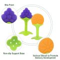Mumlove Baby Biting Toys/ Bpa Chewing Teeth/ Natural Organic Freezer And Teether Fruit Styles Boys Girls. 