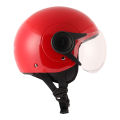 Vega Atom Red Open Face Helmet. 