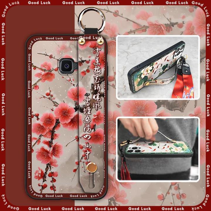 Kickstand%20Back%20Cover%20Phone%20Case%20For%20Samsung%20Galaxy%20Xcover4/SM-G390%20Soft%20case%20Lanyard%20Silicone%20fashion%20ring%20Anti-knock%20-%20Image%204