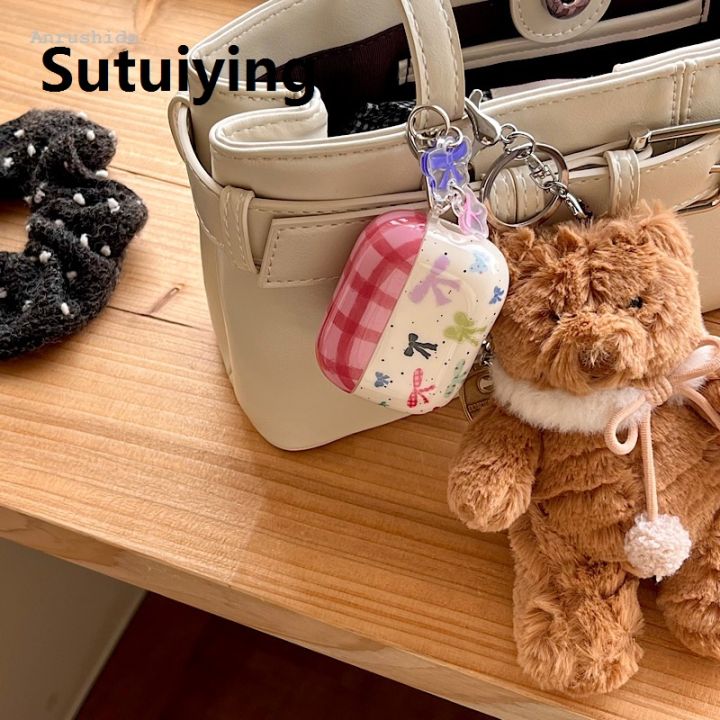 Sutuiying%20Fashion%20Anrushide%20Korean%20Ins%20Cute%20Colourful%20Bow%20For%20Apple%20Airpods%20Pro%201st%20Generation%20High%20Quality%202nd%20Generation%203rd%20Generation%204th%20Generation%20Bluetooth%20Headse%20-%20Image%202