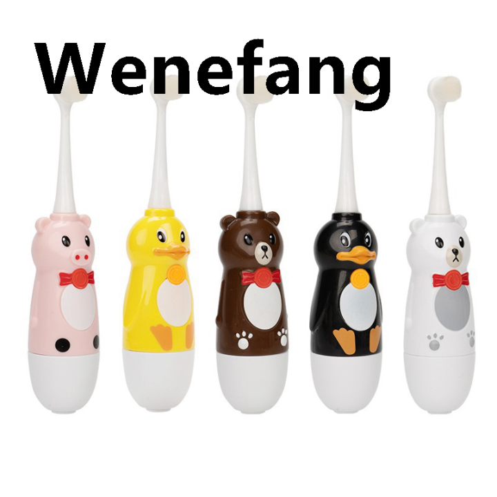 Wenefang%20Child%20Sonic%20Battery%20Power%20Electric%20Toothbrush%20Kids%20Children%20For%20Cartoon%20Automatic%20Electrical%20Ultra-fine%20Soft%20Bristle%20Brush%20Head%20-%20Image%202