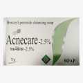 Acnecare-2.5%, Benzoyl Peroxide Cleansing Soap, Anti-Acne Soap, 75Gm. 