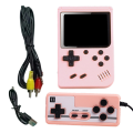 Handheld Video Game Console Mini LCD Kids Color Game Player Pink. 
