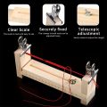 Creative Solid Wood Rope Braiding Tool DIY Adjustable Red Rope Braiding Frame Hand-woven Rope Rack for Bracelet Necklace. 
