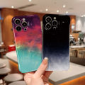 UCUC for Realme 9 Pro / OnePlus Nord CE 2 Lite 5G Back Cover Starry Sky Luxury Glossy Hard Plastic Phone Cases. 