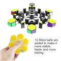 Creative 1X3X3 Fingertip Cube Fidget Spinner Gyro Brain Teaser Magic Cube Spinner Toy Anti-Stress Puzzle Toys. 