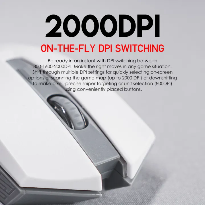 FANTECH%20RAIGOR%20II%20WG10%20Space%20Edition%20Wireless%202.4GHz%20Pro%20Gaming%20Mouse%20-%20White%20-%20Image%207