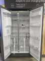 Samsung 700 L Inverter Frost Free Side-By-Side Refrigerator, Silver. 