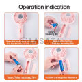Fancy Korean 3 Speed Mini Fan - Lithium Rechargeable battery With Stand | USB fan | USB Rechargeable. 