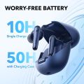 soundcore by Anker Liberty 4 NC Noise Cancelling Earbuds, 98.5% Noise Reduction, Adaptive Noise Cancelling to Ears and Environment, Hi-Res Sound, 50H Battery, Wireless Charging, Bluetooth 5.3. 