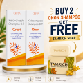2pcs Oreva Derma Care Ketoconazole 2% Anti Dandruff OnOn Shampoo 100ml (GET FREE TAMRICH SOAP). 