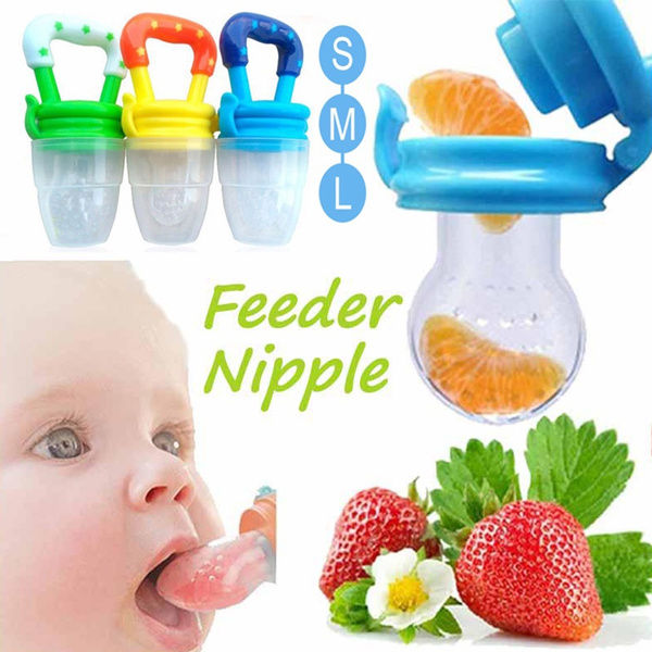 Baby Fruit Feeder Pacifier Fresh Food Nibbler
