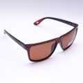 Brown Matlrxs Polarized Unisex Sunglasses. 