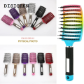 DISICHEN Special Bristle Nylon Hair Brush Girls Hair Scalp Massage Comb Women Wet Curly Detangle Hair Brush for Salon Hairdressing Styling Tool. 