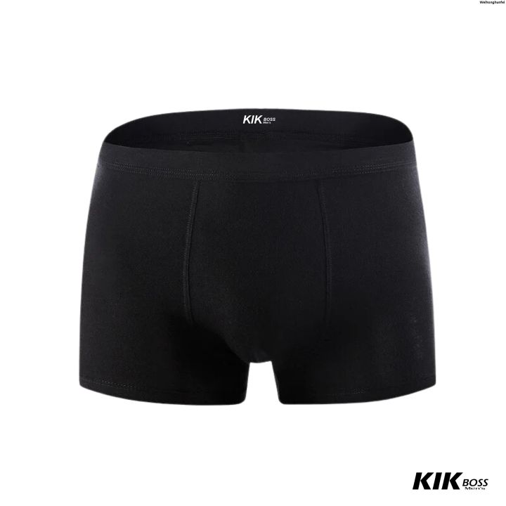 Linman%20WeihonghunfeiBargain%20price%20KIK%20BOSS%20Men's%20Boxer%20-%20BlFashion%20ack%20Soft%20Cotton,%20Breathable%20Comfort%20Men's%20Boxer%20Trunk%20-%20Image%202