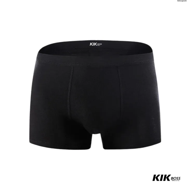 Linman%20WeihonghunfeiBargain%20price%20KIK%20BOSS%20Men's%20Boxer%20-%20BlFashion%20ack%20Soft%20Cotton,%20Breathable%20Comfort%20Men's%20Boxer%20Trunk%20-%20Image%202