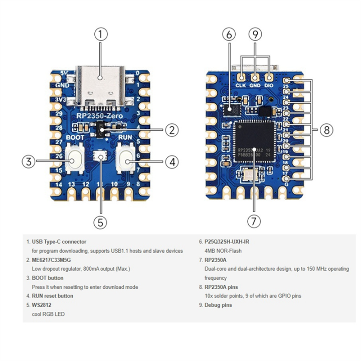 RP2350-Zero%20Mini%20Development%20Board%20Microcontroller%20Development%20Board%20-%20Image%203