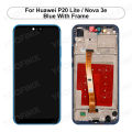 Clearance sale CHOICE 5.84|IPS For Huawei P20 Lite LCD Display Digitizer Assembly For Huawei Nova 3E Touch Screen ANE-LX1 LX2 LCD Replace Parts. 