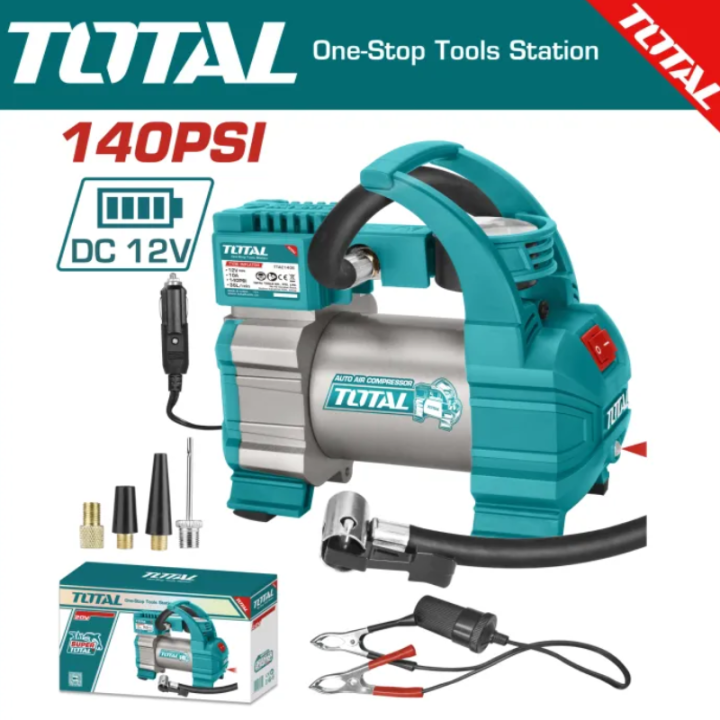 TOTAL Auto Air Compressor 12V TTAC1406 | Daraz.com.np