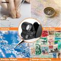 Difutagui Wenefang Sutuiying 30x 60x Illuminated Jewelers Eye Loupe Magnifier With LED Light Luxury 2025 New Original Folding Jewelers Magnifying Glass For Diamond Gems Coins Stamps. 
