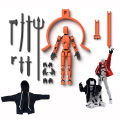 Hoodie Dummy13 Magnetic Action Figure Set Dummy 13 Action Figure With Hoodie T13 Action Figure Set Accessories 3D Printed Huiye. 