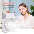 Portable Air Conditioner Usb Desktop Cooler Conditioning Humidifier Mini Cooling Fan. 