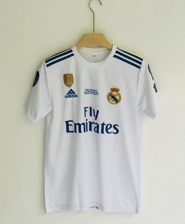 Real Madrid 2018 Retro Half Sleeves Premium Quality Ronaldo Printed