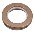 NAMUNY 50 Pack Curtain Grommet, Inner Diameter 43mm Curtain Eyelet Rings Nanoscale Low Noise Roman Ring (Coffee). 
