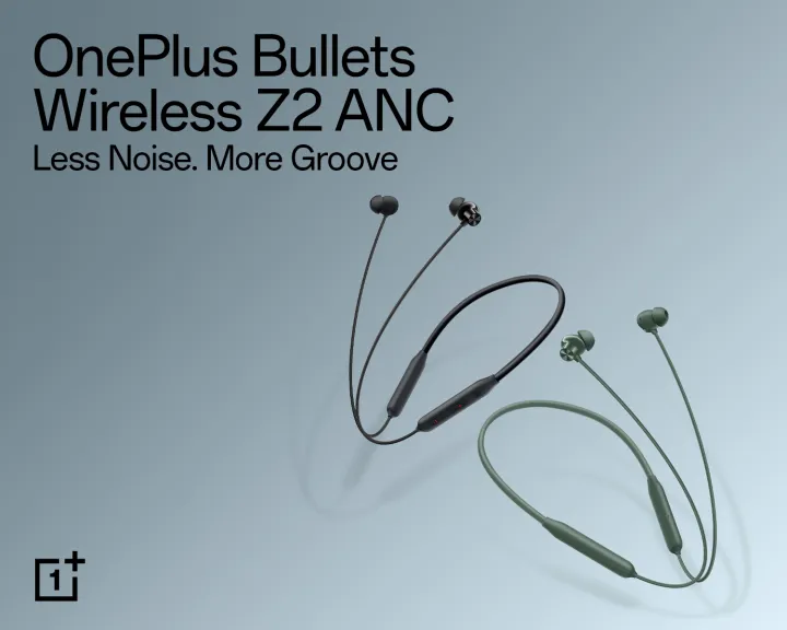 OnePlus Bullets Wireless Z2 ANC in Ear Earphones with 45dB Hybrid