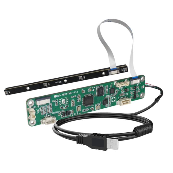 FORIDE 4-Array Directional Microphone Array USB Linear 60-Degree Sound ...