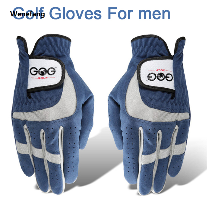 Wenefang%20Golf%20Glove%20For%20Men%201pc%20Blue%20Sport%20Fabric%20Breathable%20Left%20Right%20Hand%20New%20Brand%20Dropship%20Magic%20Tape%20baseball%20Tennis%20Glove%20-%20Image%203