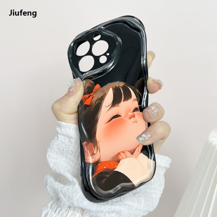 Jiufeng%20Hotinga%20for%20Tecno%20Spark%20Go%201%20Tecno%20Pop%209%204G%20Tecno%20Spark%20Go%202025%20Back%20Affordable%20Back%20Cover%20Cute%20Lovely%20Girl%20Texture%20Wavy%20Edge%20Soft%20Phone%20Case%20-%20Image%208